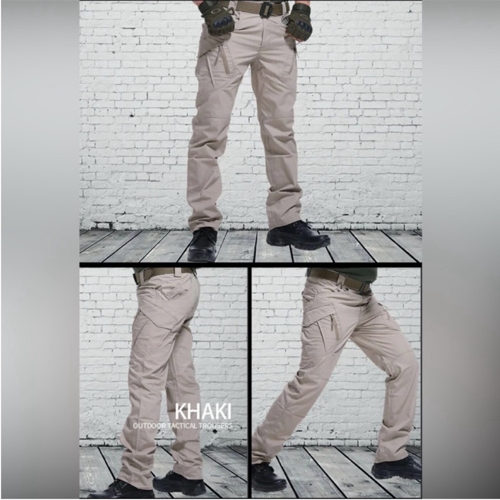 🔥🆕 tactical tan cargo pants / size : medium - Picture 3 of 7